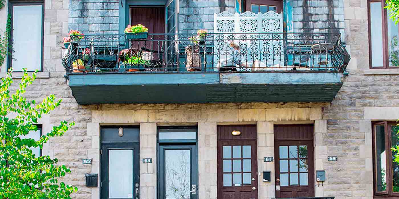Immeuble résidentiel et demande de location Simplex